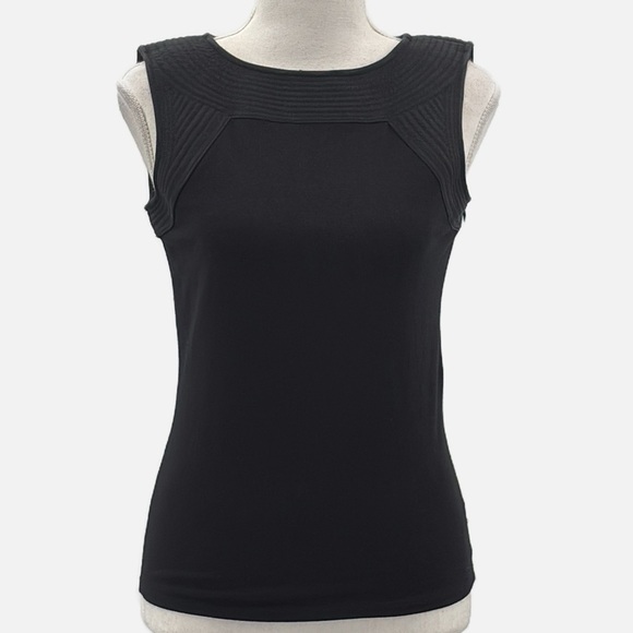 Ralph Lauren Black Label Sleeveless Knit Top in Black - Size Small - Picture 3 of 9